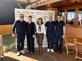 Equipe da ACI visita associados e parceiros na Expointer, em Esteio