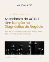Alfaiate Consultoria em Estratégia passa integrar Guia de Descontos da ACI