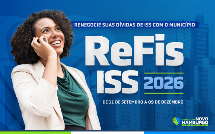 Município disponibiliza ReFis com 100% de desconto em juros e multas para dívidas de ISS