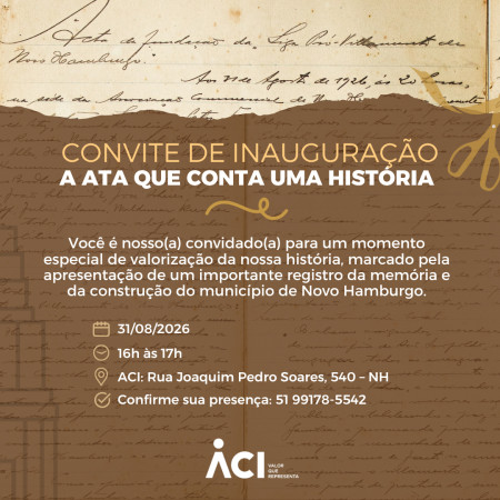 ACI apresenta 'ata que conta uma história'