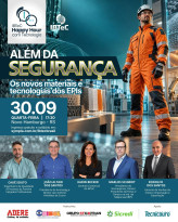 Os novos materiais e tecnologias dos EPIs, tema do Happy Hour do IBTeC, 30 de setembro