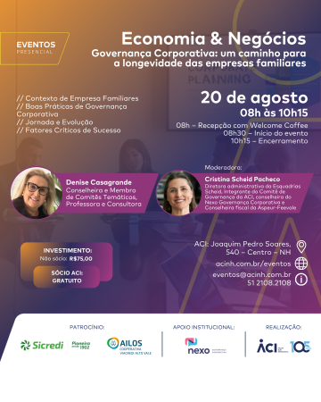 Governança corporativa é caminho para a longevidade das empresas familiares