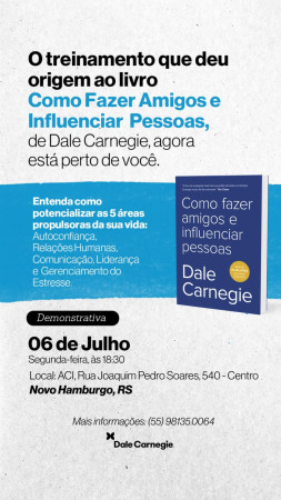 Sessão Demonstrativa Dale Carnegie Course