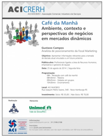Comitê de Recursos Humanos da ACI promove palestra com Café da Manhã