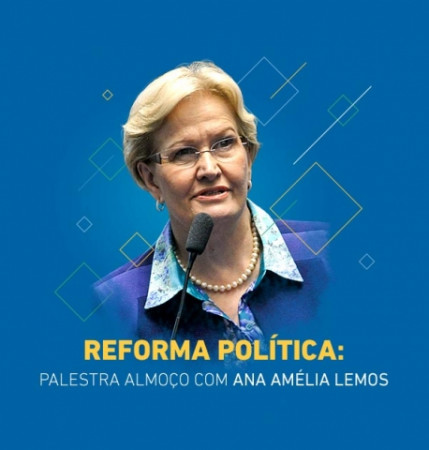 Senadora Ana Amélia Lemos falará sobre Reforma Política dia 5, na Sociedade Ginástica NH