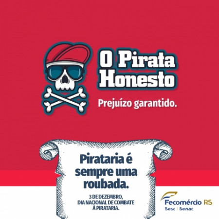 Fecomércio-RS lança e-commerce ‘pirata’ em campanha contra a venda de produtos falsificados