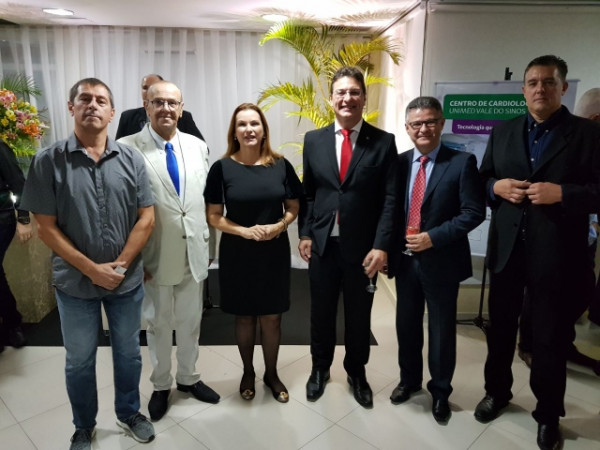 Presidente da ACI participa da cerimônia de inauguração do Centro de Cardiologia da Unimed Vale do Sinos