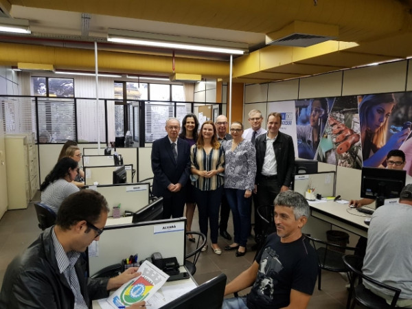 ACI participa da cerimônia de inauguração da Sala do Empreendedor na Prefeitura de Novo Hamburgo