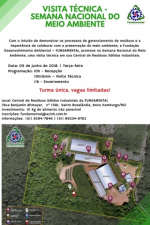 Fundamental programa visita técnica na Semana do Meio Ambiente