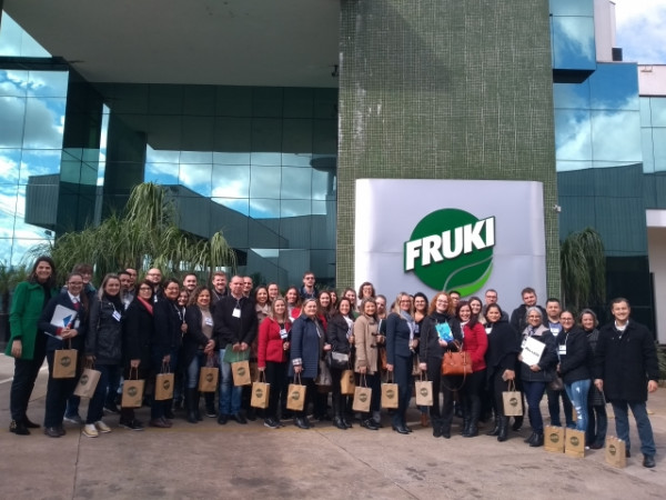 ACI promoveu visita técnica na Fruki, em Lajeado