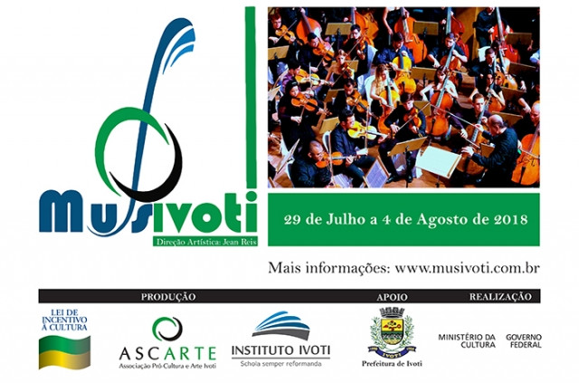 Instituto Ivoti sedia primeiro Festival Internacional de Música