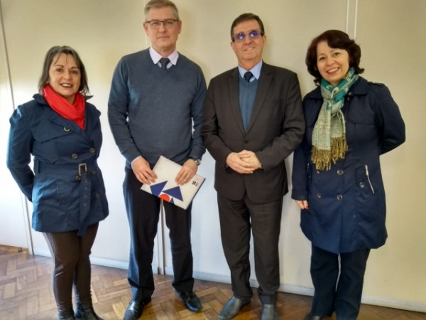 ACI em visita à Junta Comercial, Industrial e Serviços do RS