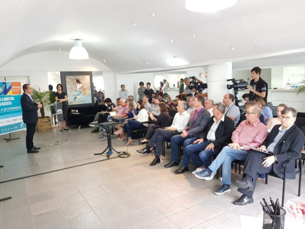 Presidente da ACI acompanha as novidades da Fimec 2019 durante coletiva de imprensa