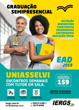 Graduação Uniasselvi garante primeira mensalidade grátis em Novo Hamburgo