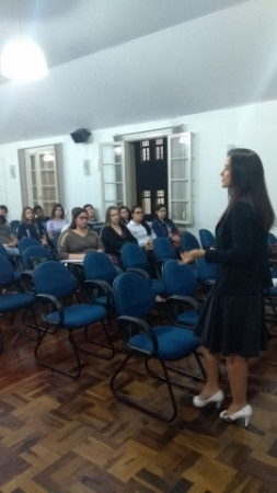 Palestra sobre a Consciência Tributária é realizada para curso técnico na IENH
