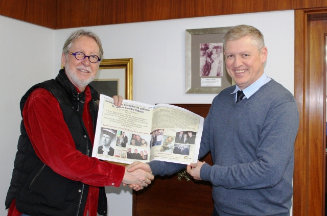 ACI recebe a visita do neto do primeiro presidente da entidade