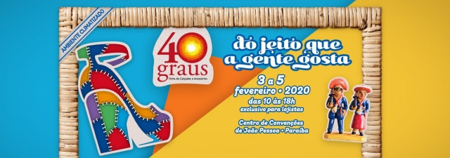 Inscrições para a Estação Moda RS na feira 40 Graus, em João Pessoa, vão até esta quarta-feira