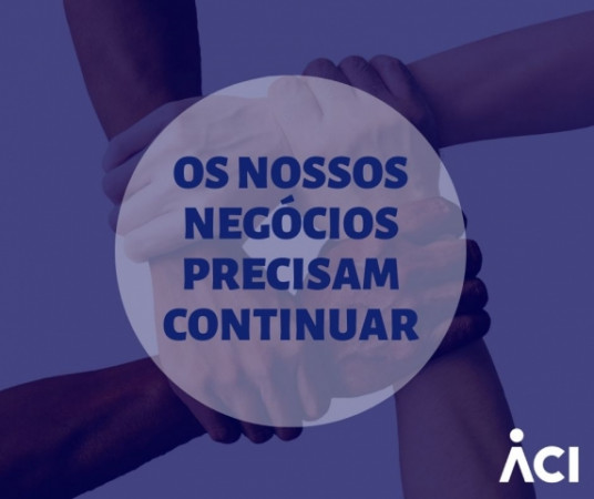 Que a disrupção causada pelo coronavírus não implique em interrupção. Os nossos negócios precisam continuar