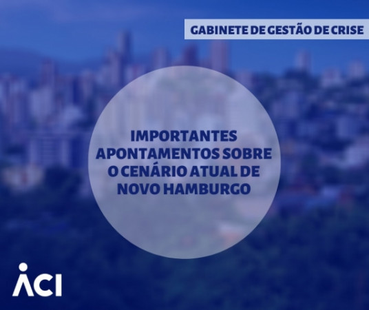 ACI protocola na Prefeitura de Novo Hamburgo sugestões para colaborar no combate à pandemia e manter a economia girando