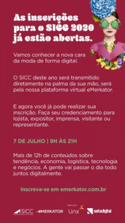 Principais marcas do calçado nacional reunidas no SICC on-line, dia 7 de julho