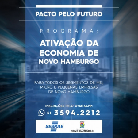 Sebrae RS firma parceria com Prefeitura de Novo Hamburgo