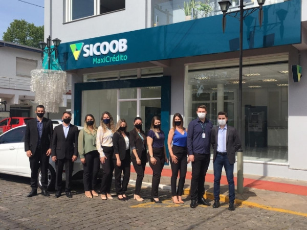 Expansão: Sicoob MaxiCrédito inaugura cinco agências no Rio Grande do Sul