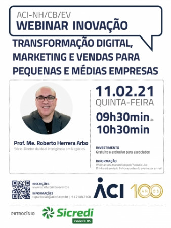 Transformação digital, marketing e vendas para pequenas e médias empresas