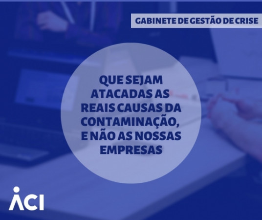 Que sejam atacadas as reais causas da contaminação, e não as nossas empresas