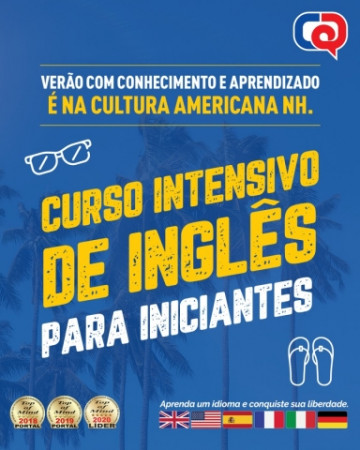 Inglês iniciante gratuito na Cultura Americana NH