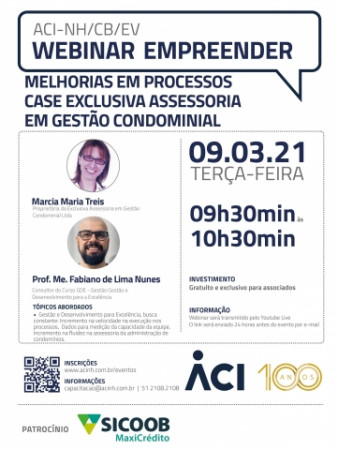 Webinar apresenta case de gestão da Exclusiva Assessoria em Gestão Condominial