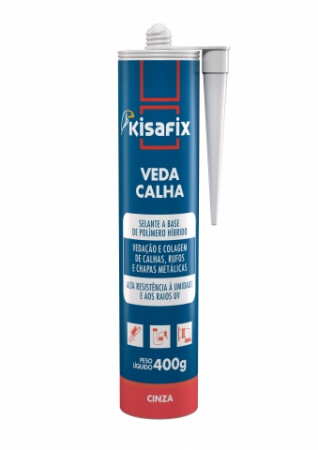 Kisafix lança Selante Veda Calha