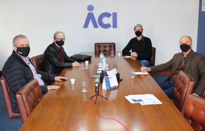 Dirigentes da Aspeur e do IBGC visitam a ACI