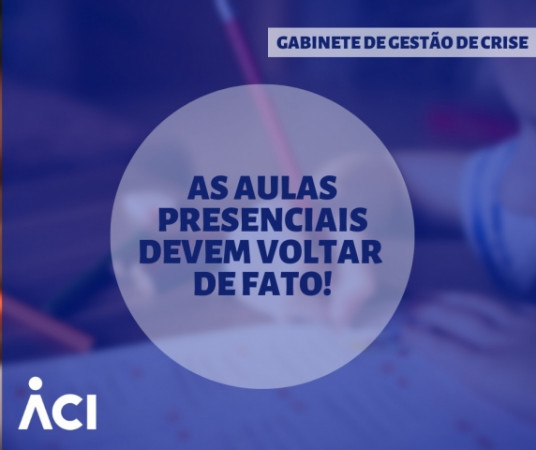 As aulas presenciais devem voltar de fato!