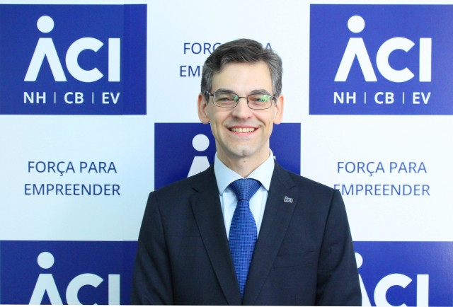 Novo diretor da ACI, Leandro Villela Cezimbra, inicia atividades