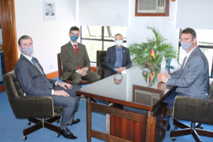 ACI recebe visita de vice-presidente da Fecomércio-RS