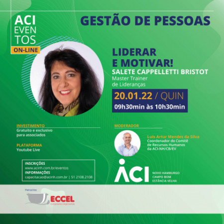 Palestrante destaca importância de liderança e motivação