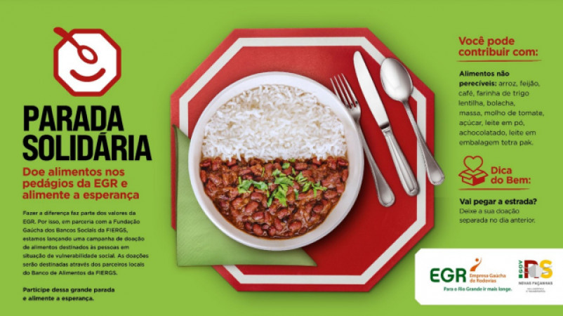 ACI apoia ação social para a doação de alimentos em rodovias estaduais