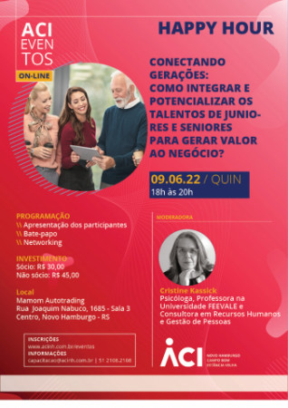 Happy Hour debate conexão de diferentes gerações nos negócios