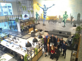 Reunião mensal num ambiente belo e inspirador