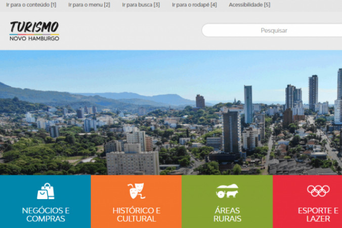 Novo Hamburgo desenvolve site específico para fomentar suas atrações turísticas
