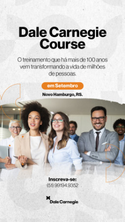 Treinamento Dale Carnegie em Novo Hamburgo