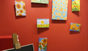 Exposição Jardim das Emoções no Espaço Conexão