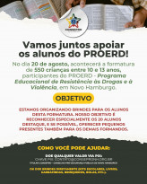 Consepro NH apoia alunos do Proerd