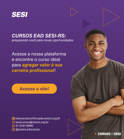 SESI oferece cursos on-line gratuitos