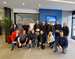 Dirigentes do Sindimetal participam de reunião na ACI