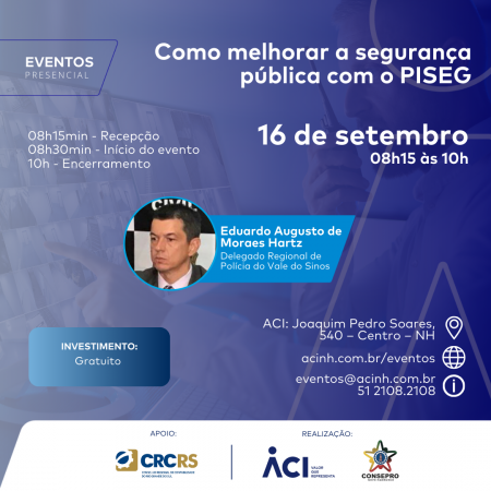 Como melhorar a segurança pública com o Piseg