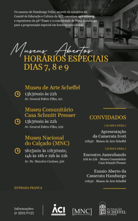 Museus têm horário estendido e programação especial durante Fimec