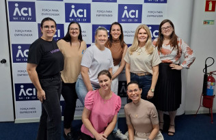 Semana anterior teve dois cursos presenciais na ACI