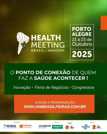 Health Meeting Brasil/SINDIHOSPA contará com 20 eventos simultâneos