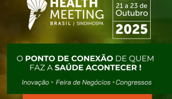 Health Meeting Brasil/SINDIHOSPA contará com 20 eventos simultâneos